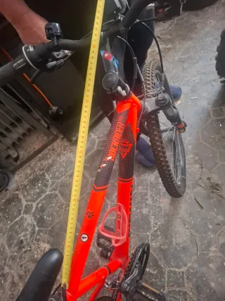 Bici Rockrider 500 Naranja 24' 18V