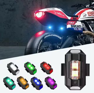 Luz estroboscópica LED para moto