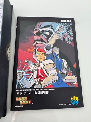Robo Army SNK Neo Geo AES NeoGeo NG Jap