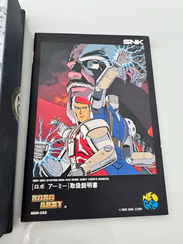 Robo Army SNK Neo Geo AES NeoGeo NG Jap