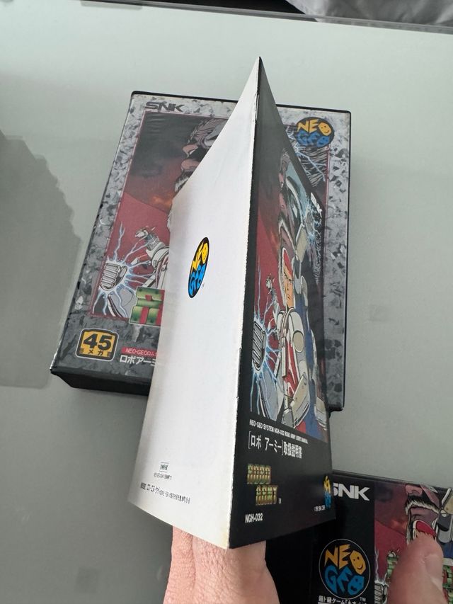Robo Army SNK Neo Geo AES NeoGeo NG Jap