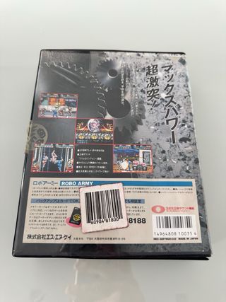 Robo Army SNK Neo Geo AES NeoGeo NG Jap