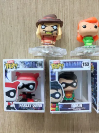 Lote 5 Bitty Pop! Funko Batman