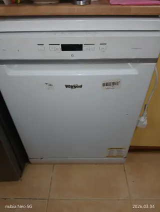 Lavavajillas Whirlpool Blanco