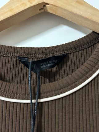 Vestido Midi Mujer Zara Agotado- Combinado Denim