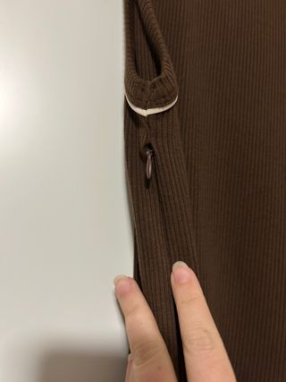 Vestido Midi Mujer Zara Agotado- Combinado Denim