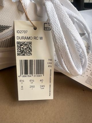 Adidas Duramo RC Blancas Talla 40