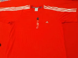Camiseta Adidas Hombre Talla XL Roja