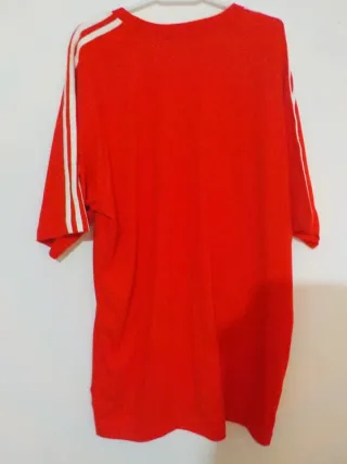 Camiseta Adidas Hombre Talla XL Roja