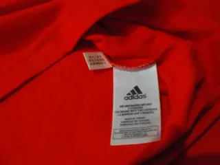 Camiseta Adidas Hombre Talla XL Roja