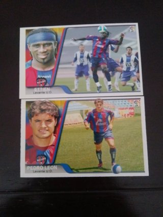 Chollo lote 22 cartas fútbol Levante UD + otras