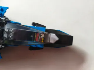 Nave Lego Ninjago Azul y Dorada
