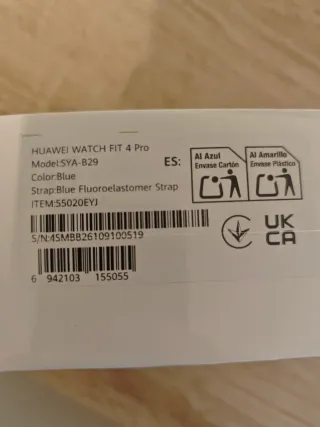 Huawei Watch Fit 4 Pro + FreeBuds SE 2 + correa