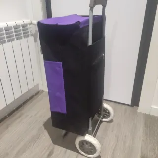 Carro de la compra MISIUSS morado.