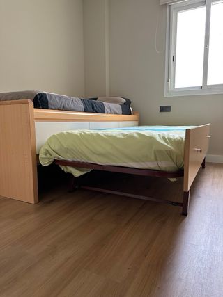 Cama nido juvenil con cajones