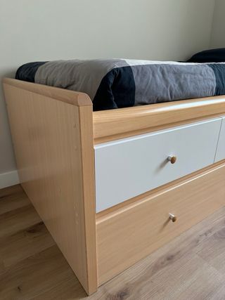 Cama nido juvenil con cajones