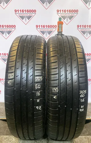 205 60 16 H KUMHO RUEDA AL 90% VIDA UTIL