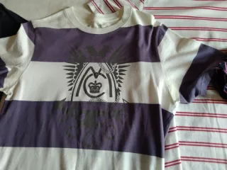 Lote 4 Camisetas Rayas y Estampado