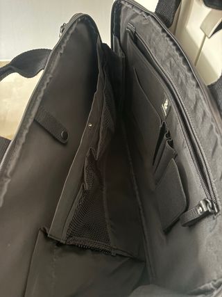 Maletín para portátil de piel