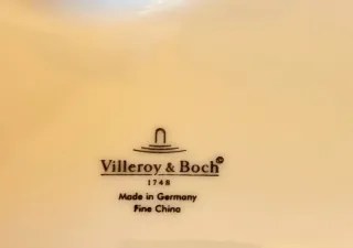 2 Tazas y Platos Porcelana Villeroy & Boch