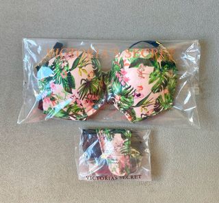 Conjunto Lencería Victoria's Secret Tropical