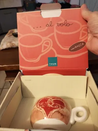 2Tazze da tè Thun Al Volo Ceramica