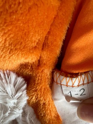 Disfraz de zorro 1-2 años