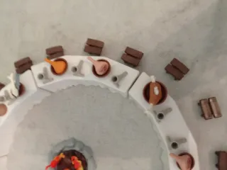 Mesa Redonda banquete Medieval Playmobil FF