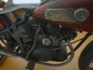 Moto Decoración Estilo Harley Davidson