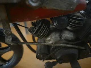 Moto Decoración Estilo Harley Davidson