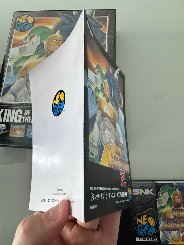 King of the Monsters 2 SNK Neo Geo AES NeoGeo Jap