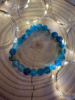 Pulsera Ágata Azul