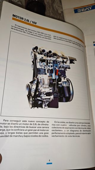 Manuales SEAT 1.8L 16V y 2.0L 16V