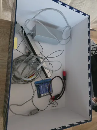 Consola Nintendo Wii Negra y 3 juegos