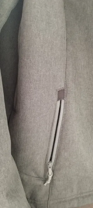 Chaqueta senderismo Quechua gris/verde