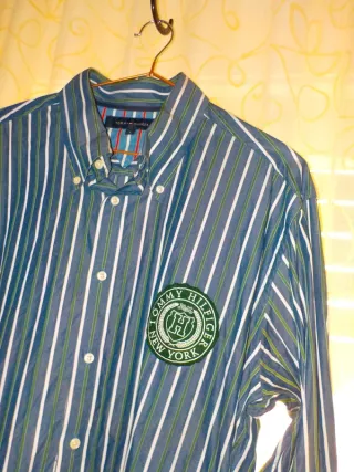 Camisa Tommy Hilfiger Rayas Talla L
