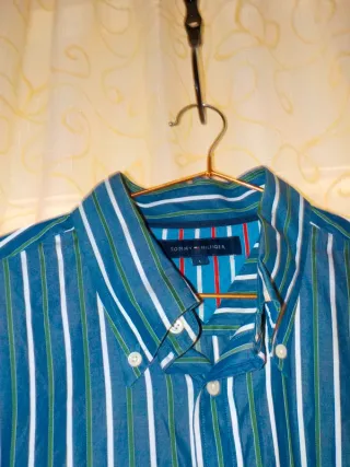 Camisa Tommy Hilfiger Rayas Talla L