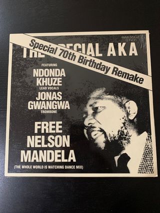 The Special AKA - Free Nelson Mandela Maxi Vinilo