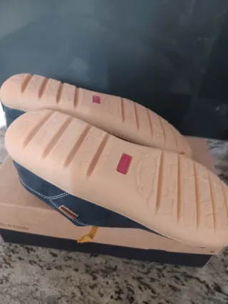 Zapatos Baerchi Sport Casual Azul y Amarillo