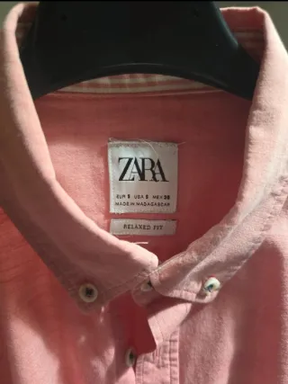 Camicia Zara rosa