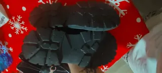 Zapatos negros charol hebilla