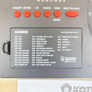 KOTO – Marcador Dardos Electrónico Pro 32 Juegos