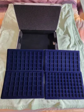 Valigetta Numismatica Alluminio Porta Monete