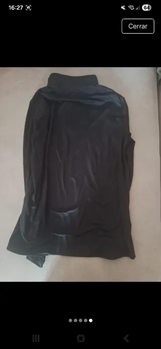 Camiseta deportiva negra Lidl manga larga