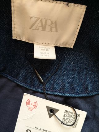 Cazadora vaquera doble botonadura