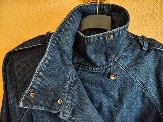 Cazadora vaquera doble botonadura