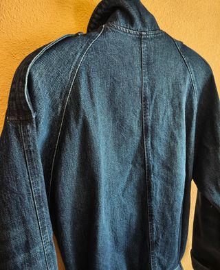 Cazadora vaquera doble botonadura