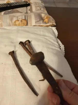 Chiodi antichi in ferro 1700