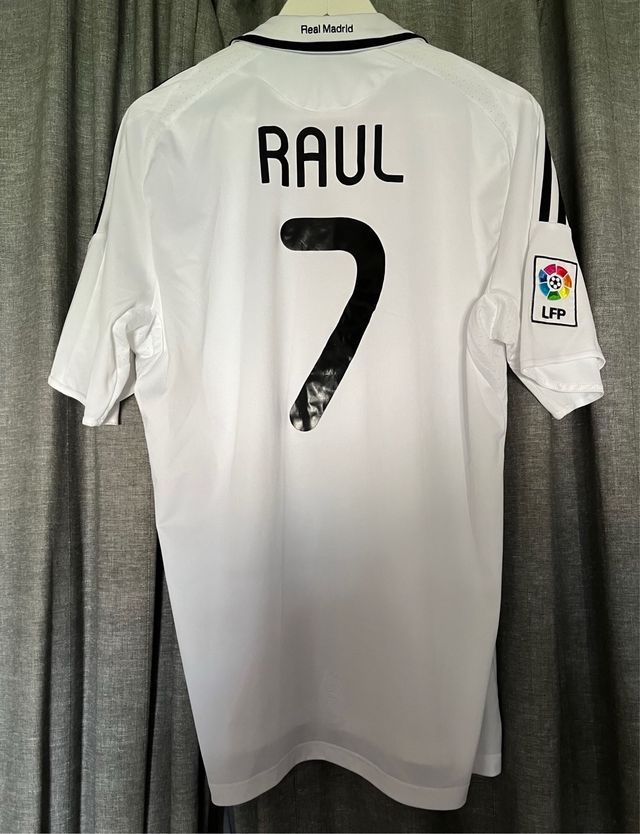 Camiseta Real Madrid Raúl #7 Talla L 08/09