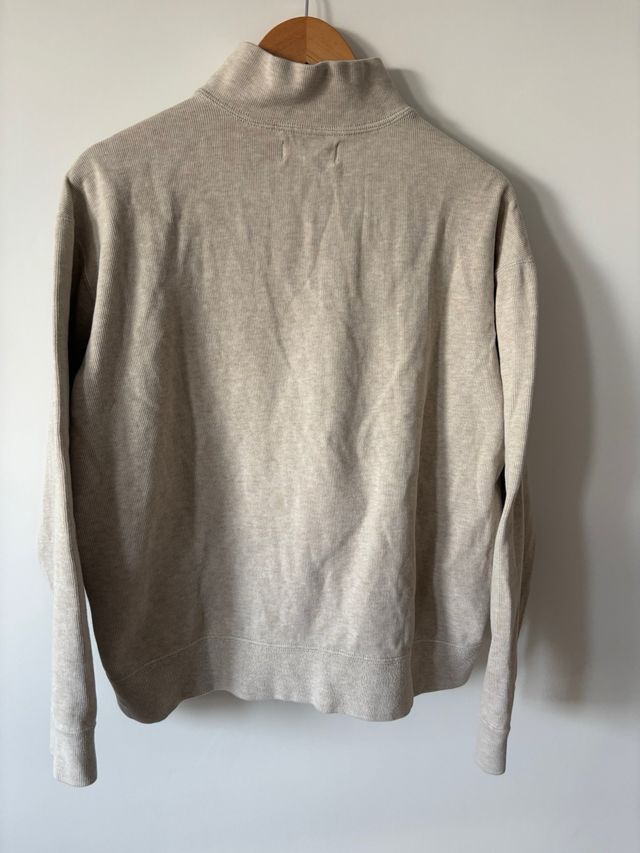 Sudadera Polo Ralph Lauren Beige Cremallera